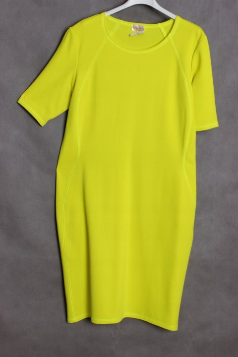 SUKIENKA KLASYK LIME NEON r 48