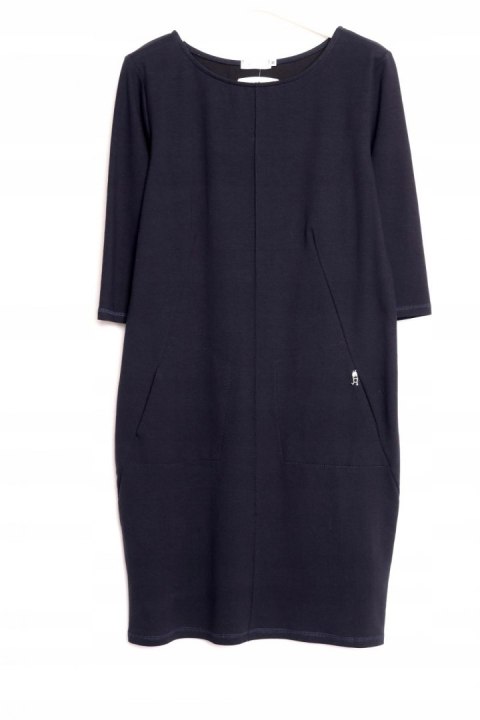 SUKIENKA granatowa JERSEY 38/40