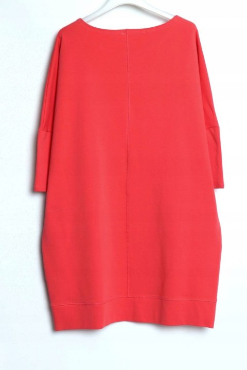 SUKIENKA koralowa jersey WIOSNA 38/40/42