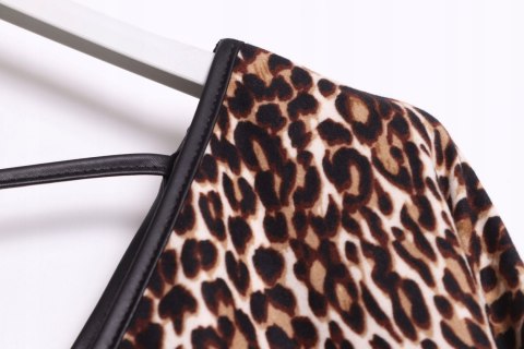 TUNIKA panterka BLUZKA OVERSIZE 50/52