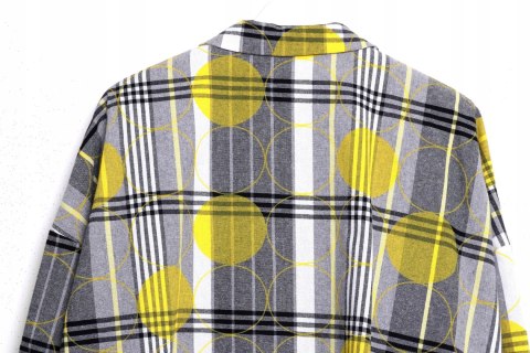 WENDY TRENDY płaszcz KRATA oversize 46/48/50/52/54