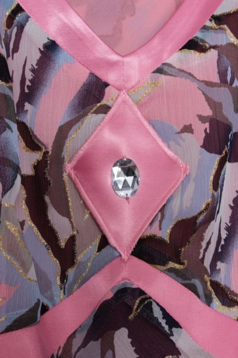 BLUZKA wyszczuplający fason WZORY r 46