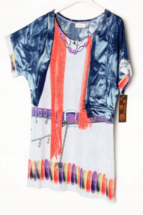 BLUZKA zgrabny fason WZORY r 42