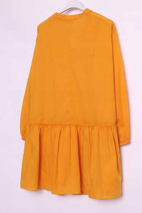 H&M musztardowa TUNIKA boho r XL 48/50