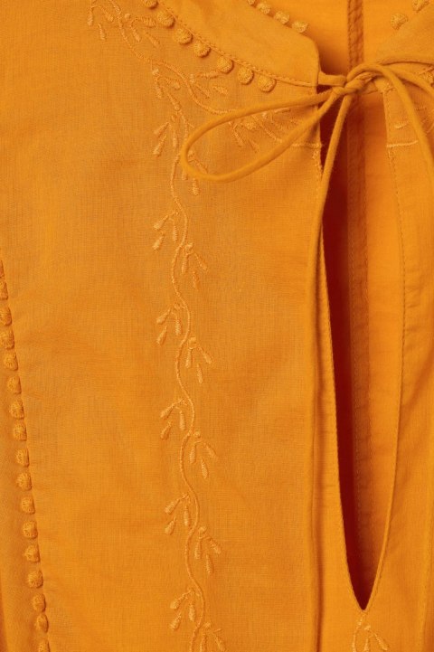 H&M musztardowa TUNIKA boho r XL 48/50