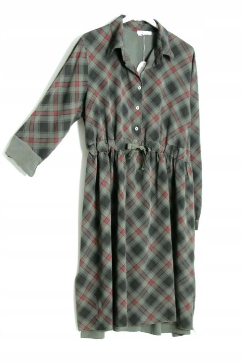 ITALY SUKIENKA oversize MODEL ZARA krata r 44/46