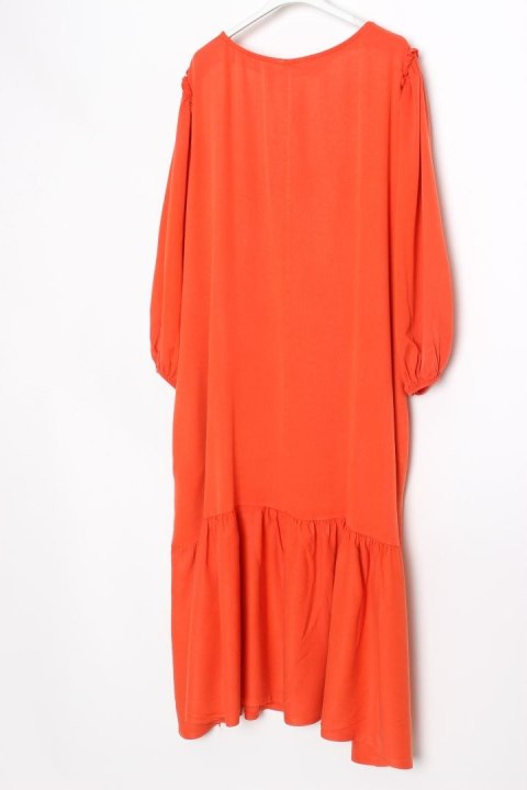 ITALY sukienka oversize FALBANA ceglasta 44/46/48