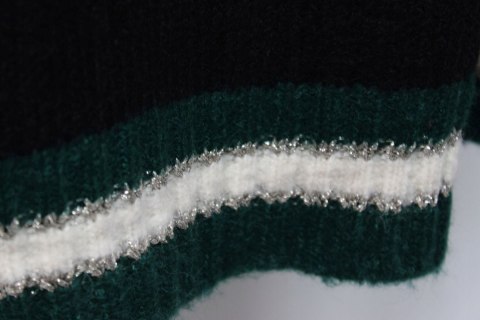 ITALY sweter OVERSIZE czerń r 42/44