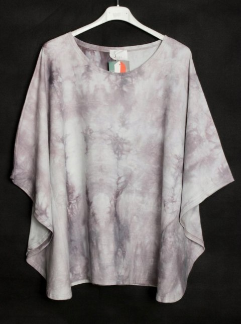 NARZUTKA ombre VINTAGE motyl JERSEY oversize 44/46