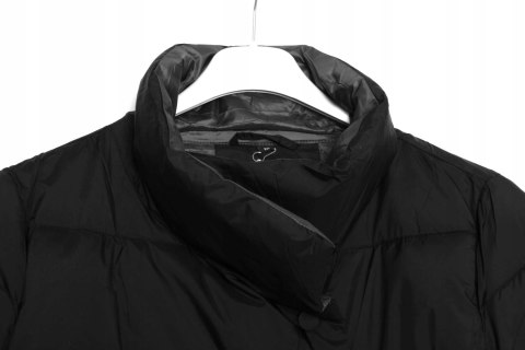 PŁASZCZ czerń OCIEPLANY lekki 40/42