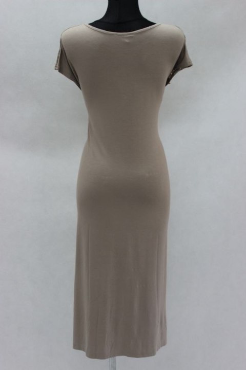 SUKIENKA jersey CAPPUCCINO r 44/46