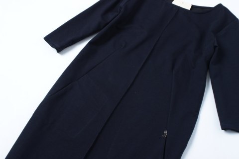 SUKIENKA zgrabny fason GRANATOWA r 40/42