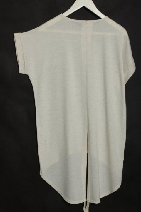 TUNIKA asymetyczna MELANŻ oversize 42/44/46