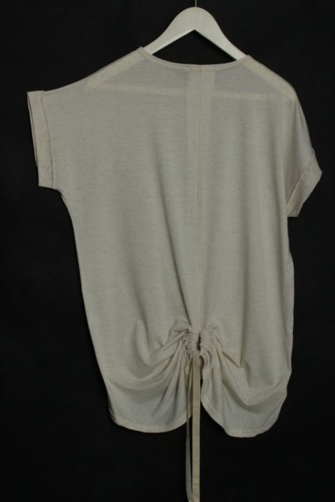 TUNIKA asymetyczna MELANŻ oversize 42/44/46