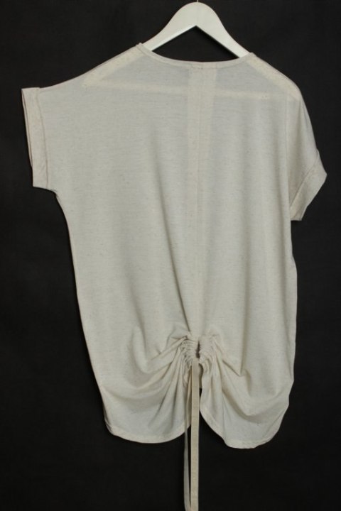 TUNIKA asymetyczna MELANŻ oversize 42/44/46