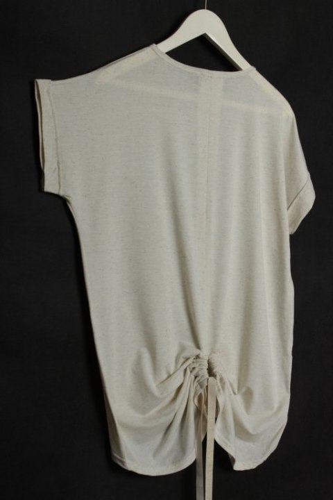 TUNIKA asymetyczna MELANŻ oversize 42/44/46