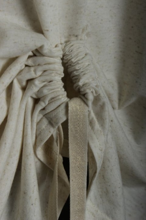 TUNIKA asymetyczna MELANŻ oversize 42/44/46