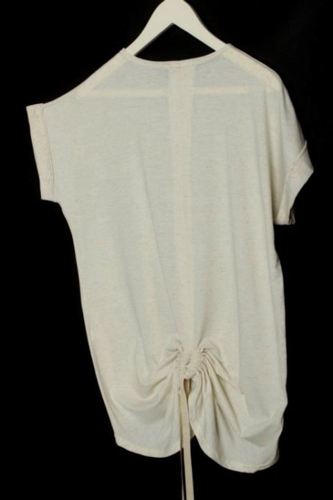 TUNIKA asymetyczna MELANŻ oversize 42/44/46