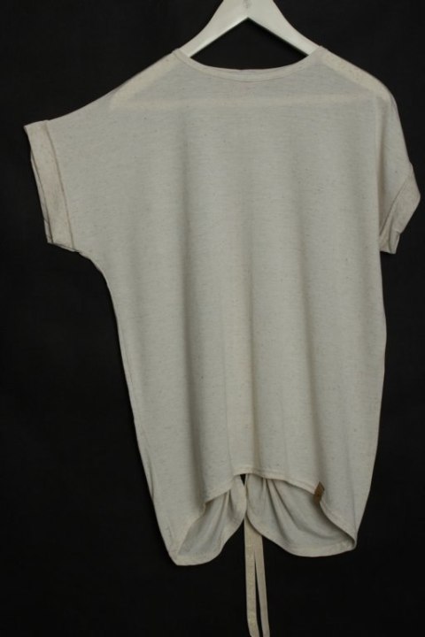 TUNIKA asymetyczna MELANŻ oversize 42/44/46