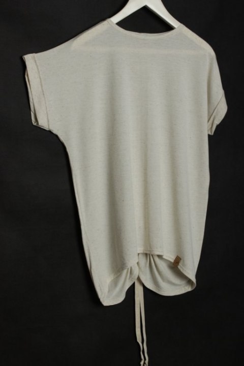 TUNIKA asymetyczna MELANŻ oversize 42/44/46