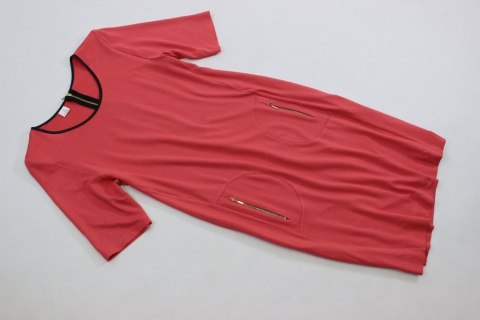 TUNIKO SUKIENKA koralowa r 42/44