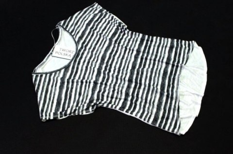 BLUZKA paski OVERSIZE 48/50