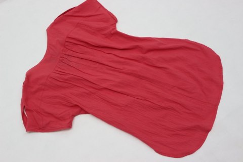 Bluzka KOSZULOWA wiosna lato koralowa 44/46 PaniXL