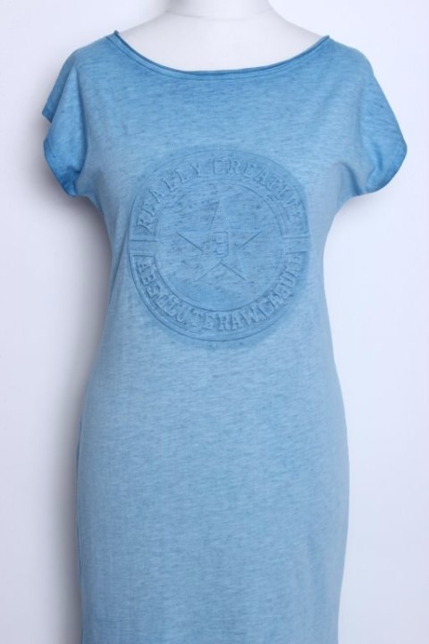 SUKIENKA ITALY błękitna VINTAGE long 38/40/42