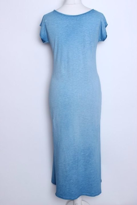 SUKIENKA ITALY błękitna VINTAGE long 38/40/42