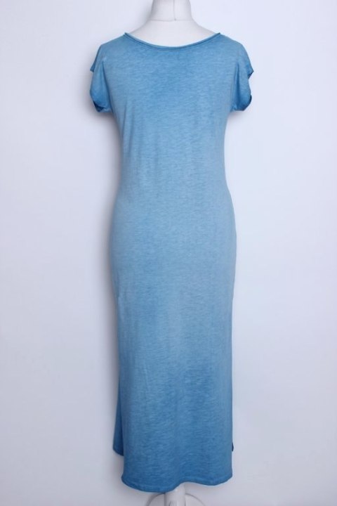 SUKIENKA ITALY błękitna VINTAGE long 38/40/42