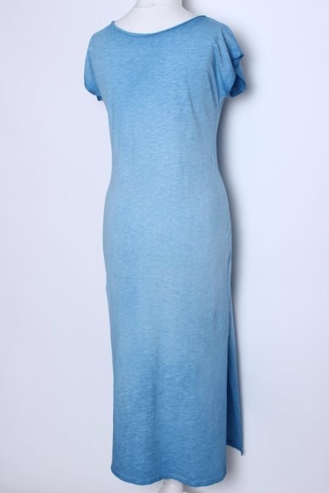 SUKIENKA ITALY błękitna VINTAGE long 38/40/42