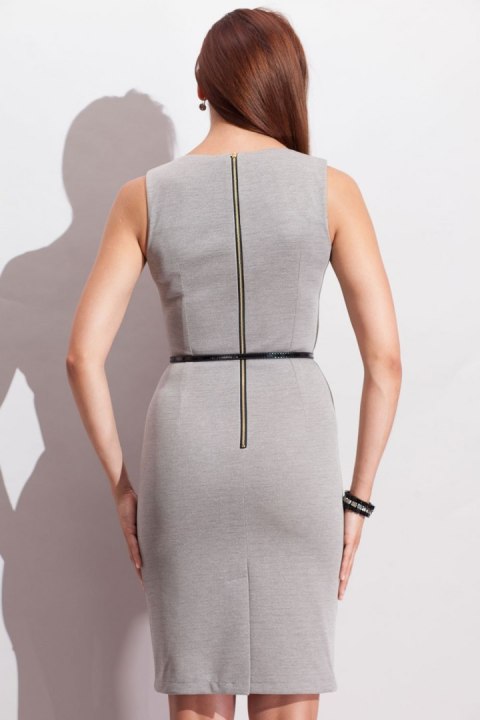 SUKIENKA OŁÓWKOWA ZGRABNA SZARY MELANŻ r 48/50