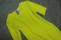 Sukienka wyszczupla fason LIME NEON 48/50 PaniXL