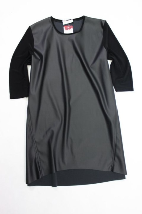 TUNIKA A`la KUPISZ eko skorka CZERŃ 44/46 panixl