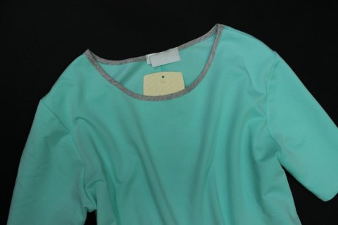 TUNIKA SUKIENKA MIĘTA LATO 44/46 PaniXL