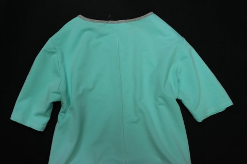 TUNIKA SUKIENKA MIĘTA LATO 44/46 PaniXL