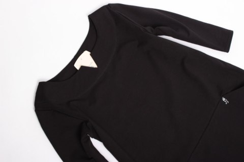 TUNIKA SUKIENKA wyszczupla czerń 42 PaniXL