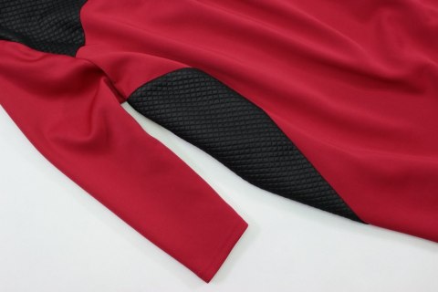 TUNIKA czerń czerwień efekt wstawki 48/50 PaniXL