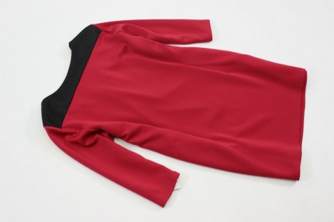 TUNIKA czerń czerwień efekt wstawki 48/50 PaniXL