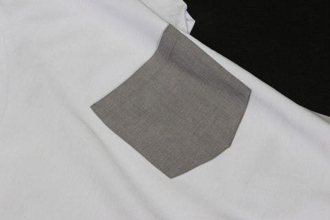 TUNIKO SUKIENKA BIEL SZARA dziewczęca 42/44/46