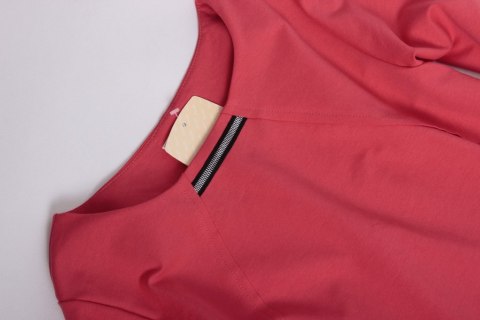 TUNIKO SUKIENKA koralowa WIOSNA r 44/46 new