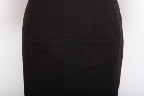 TUNIKa SUKIENKA CZERŃ SUWAK 40/42 PaniXL