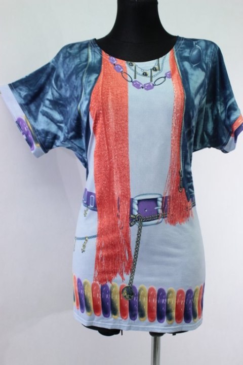 Tunika SUPER FASON KIMONKO MODNY WZÓR 42/44 PaniXL