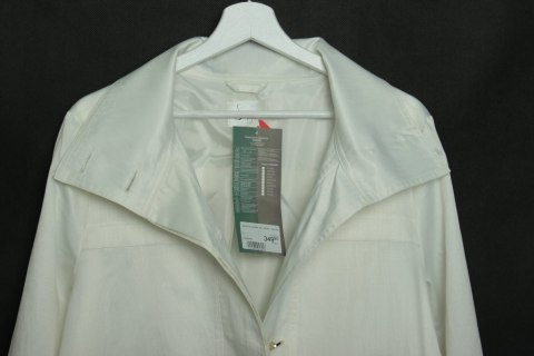 WIOSNA ECRU PŁASZCZYK r 44/46/48 SALE