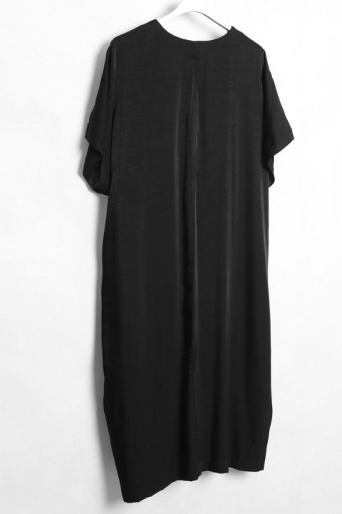 H&M sukienka ATŁASOWA czerń 50/52/54