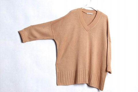 ITALY swetrowa NEON dekolt V 48/50/52/54/56