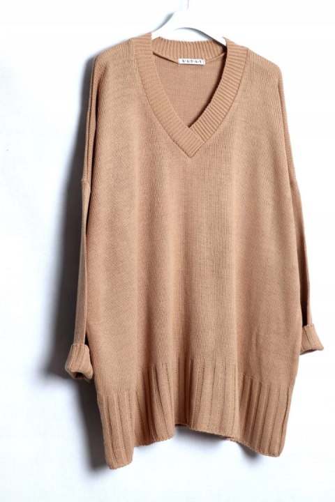 ITALY swetrowa NEON dekolt V 48/50/52/54/56