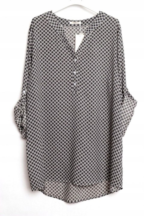 KOSZULOWA bluzka WISKOZA r 44/46