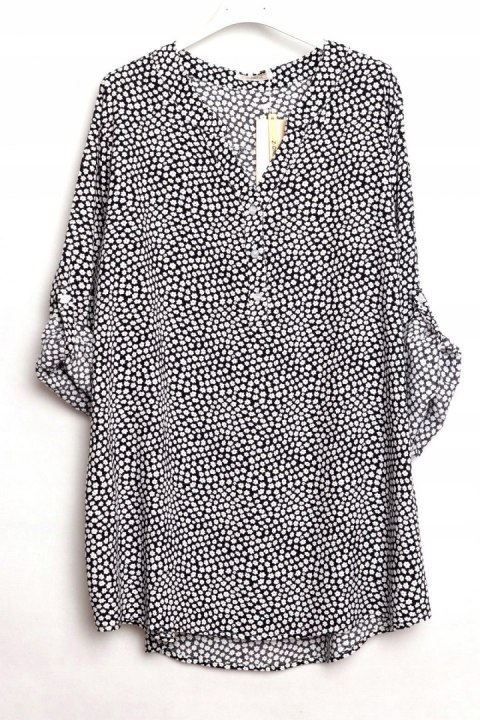 KOSZULOWA bluzka WISKOZA r 44/46