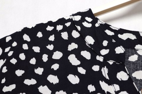 KOSZULOWA bluzka WISKOZA wzory r 44/46